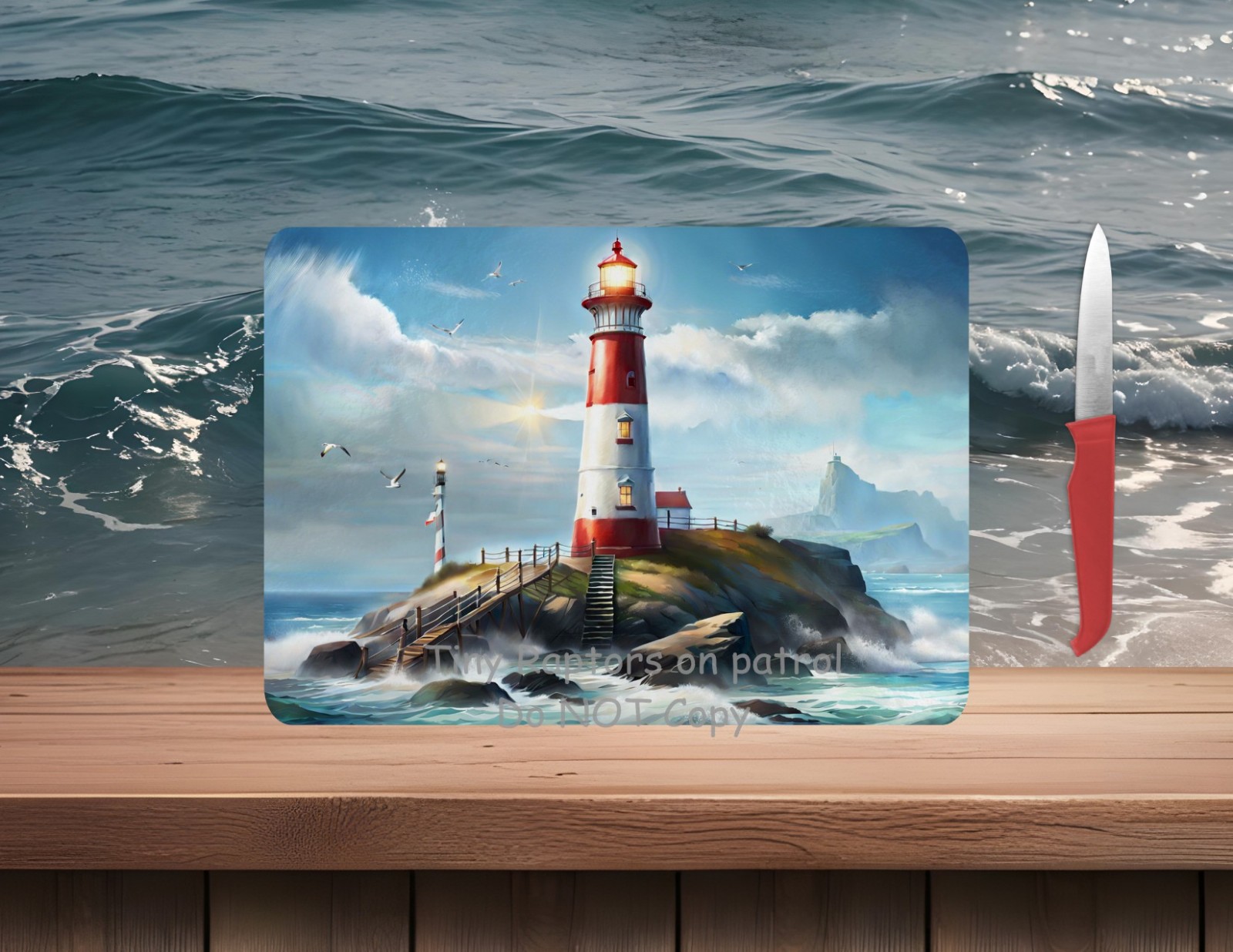 Lighthouse~ 15 x 11~ Tempered Glass Cutting Board~FREE shipping~ CHOICE~Gift gallery