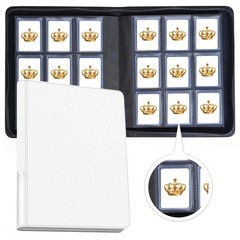 Toploader Binder,9-Pocket Double Sided Top Loader Binder,Holds 288 Cards in 3…