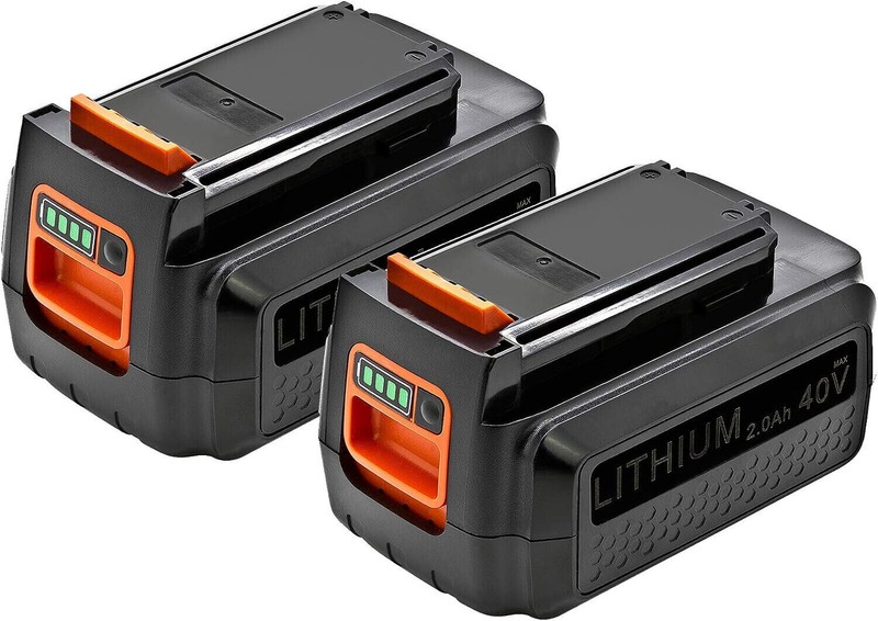 2x 40V 2Ah Li-ion Battery for Black&Decker LBX2040, LBXR36, LBXR36-2, LBX36 gallery
