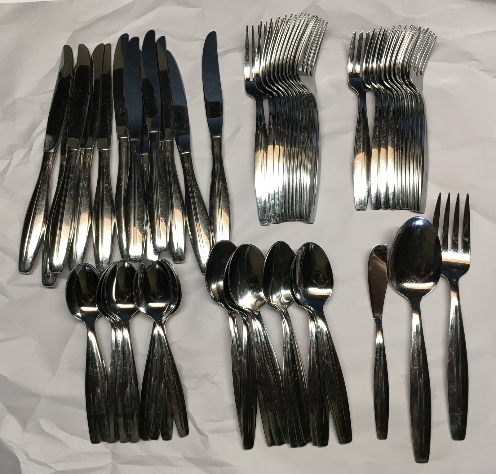 Oneida Arris Stainless Flatware USA Knife Fork Spoon - Choice gallery