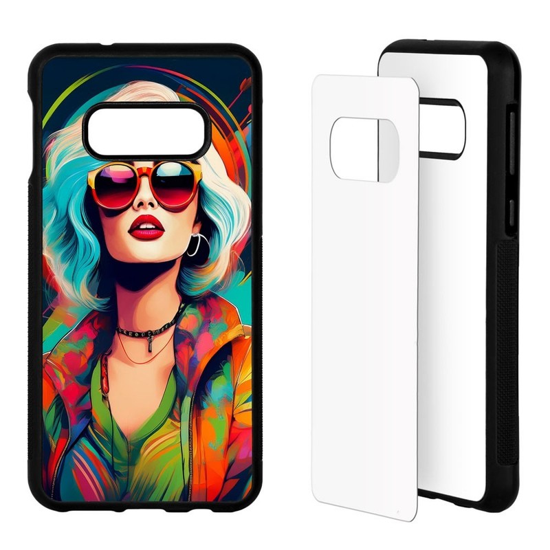 5 Pcs Sublimation Phone Case for Galaxy S10E Blank Heat Press TPU Rubber Cover