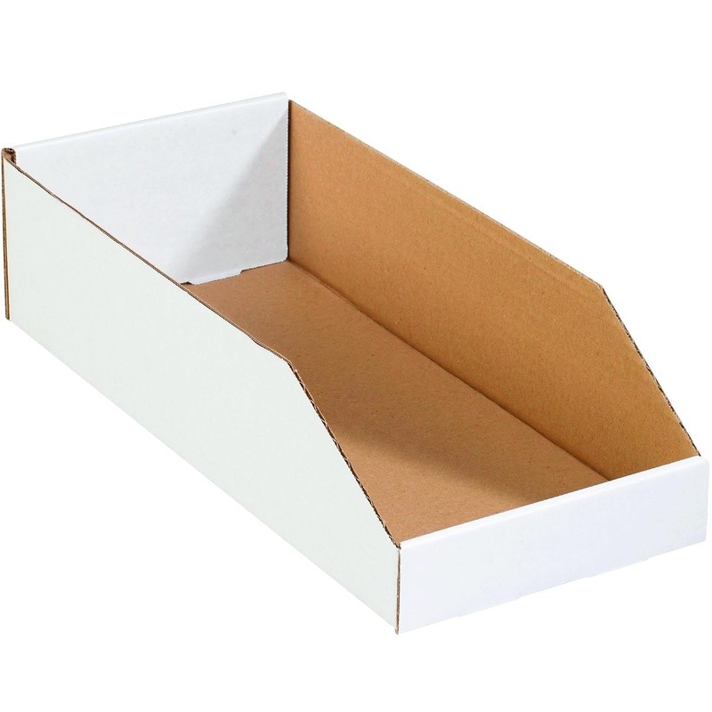 Durable Corrugated Storage Box Flat Packed Easy Assembly Label Friendly New