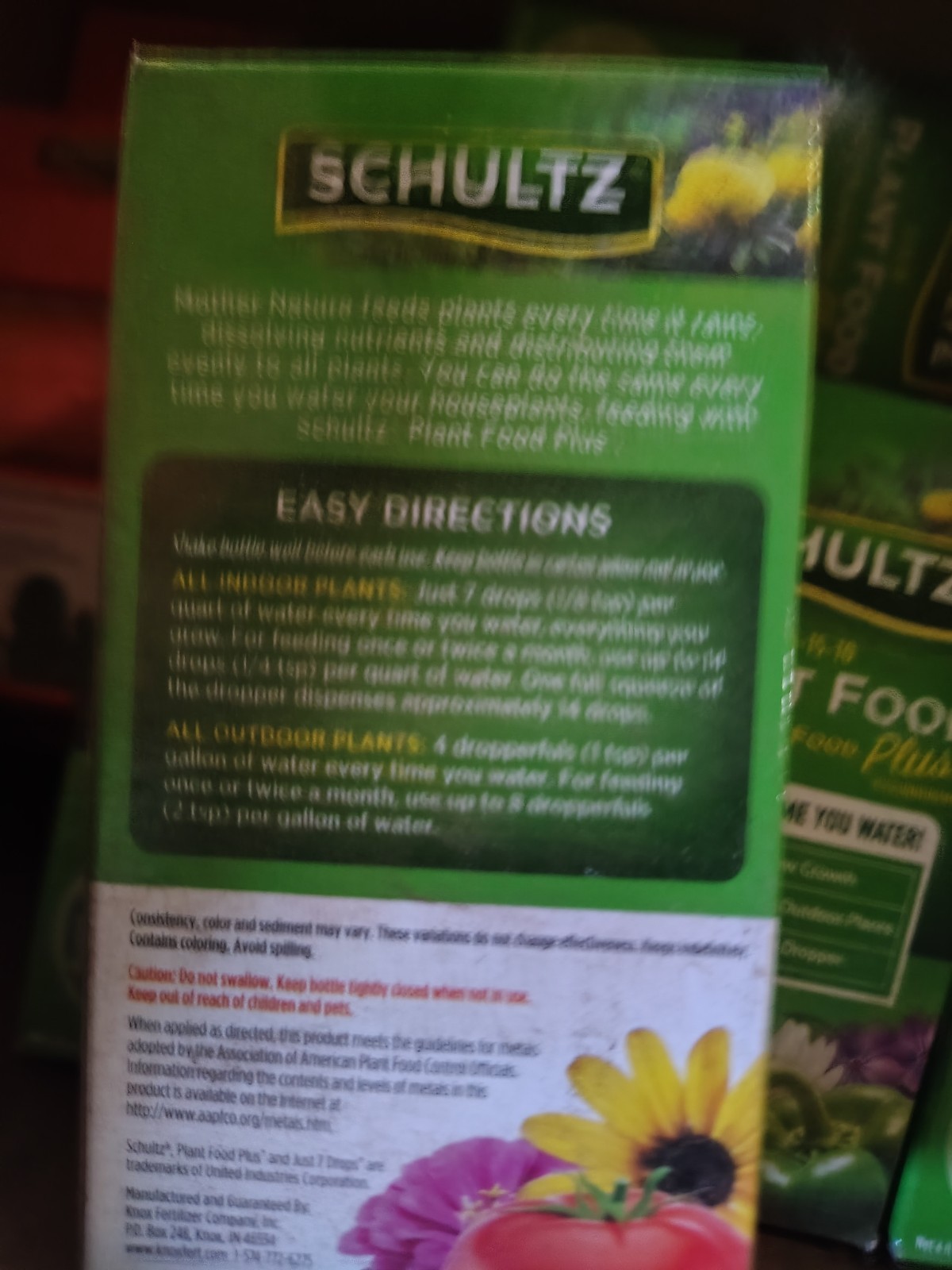 5 Pack (4 fl oz each) Schultz Liquid Plant Food Plus Micronutrients 10-15-10 gallery