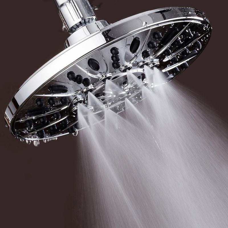 Original Modified HIGH FLOW SHOWER HEAD * 14 GPM Soft High Pressure * Acrylonitr gallery