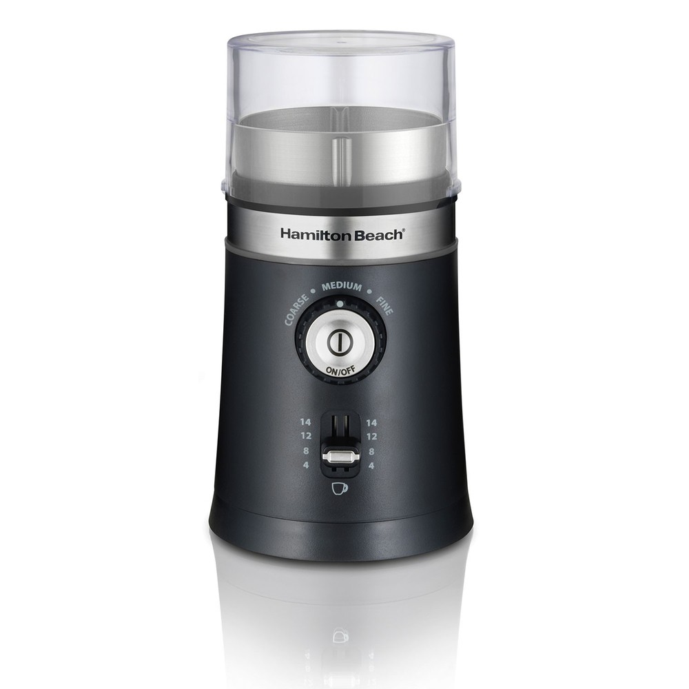 Hamilton Beach Custom Grind 5 Setting Coffee Grinder Brew 14-Cups 80393FG