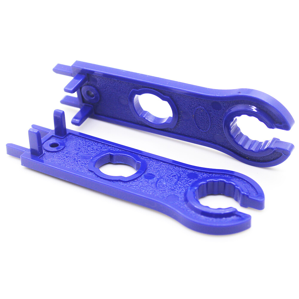 2PCS Solar Connector Tool for MC-4 Spanner Wrench PV Panel Wire Connect Blue gallery