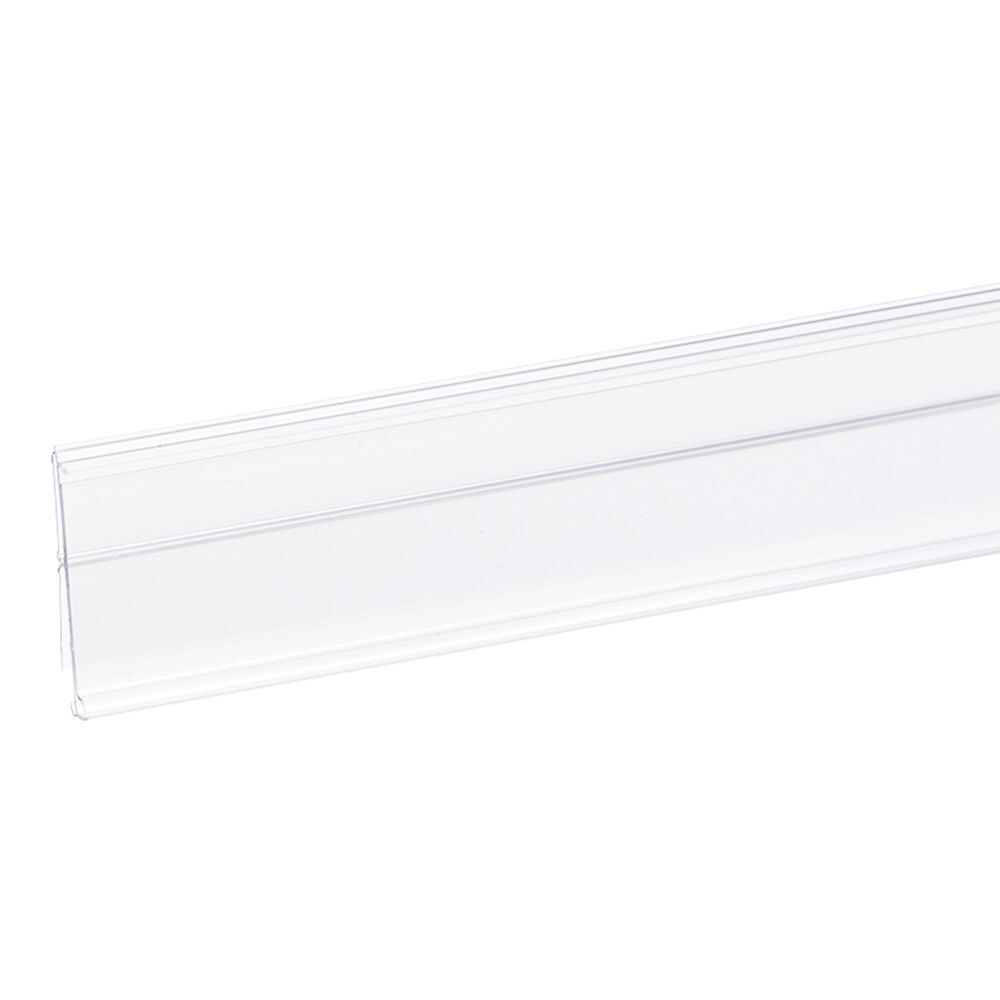 Kost Klip ClearVision Flex Channel Clear PVC Clip-in Ticket Molding - 47 5/8"L