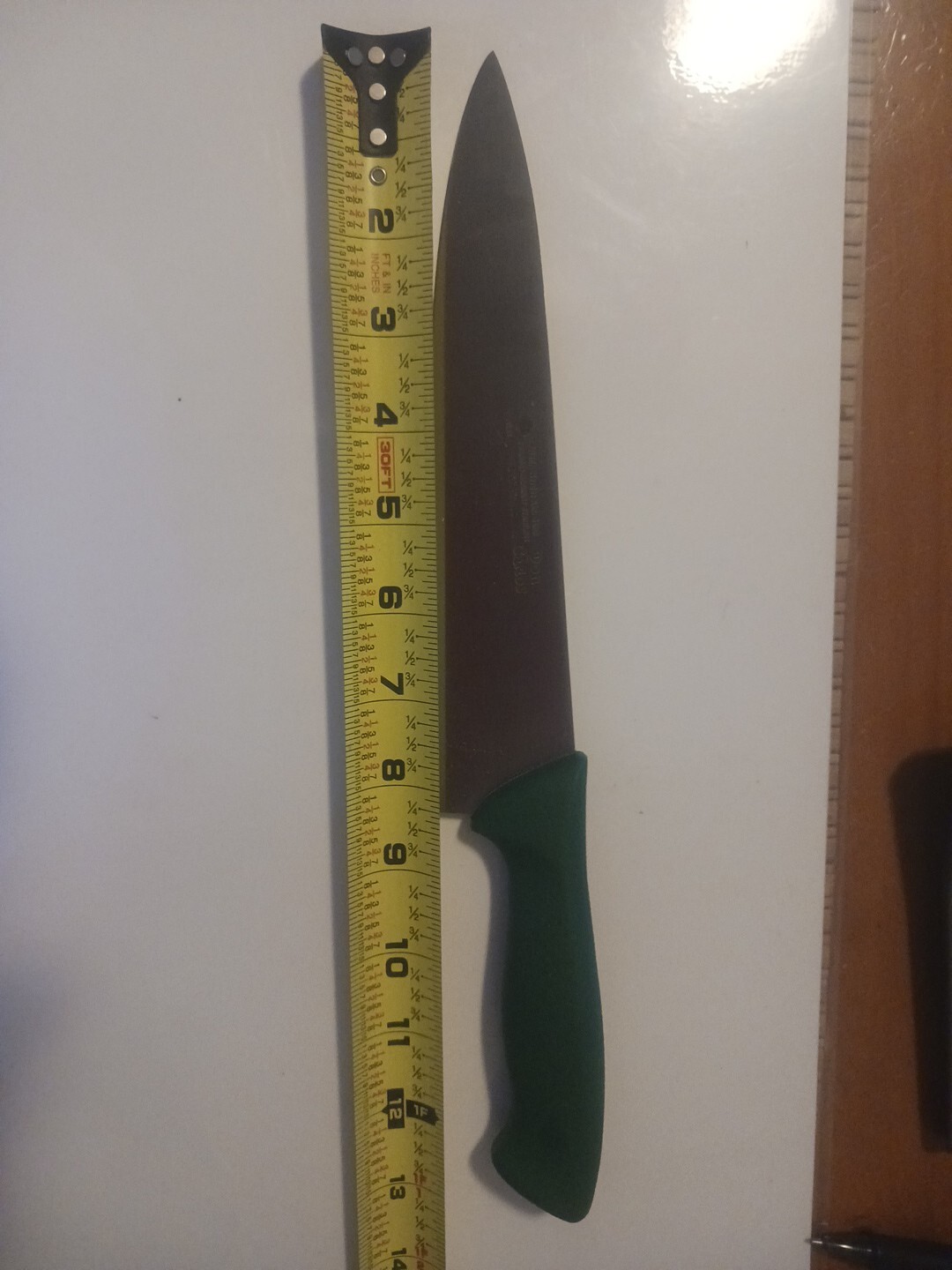 1ea 8 In Chef Knife New By Freidr Herder In Solingen Germany SUPER Lightweight gallery