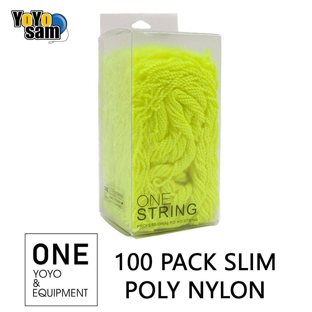 ONE YOYO & EQUIPMENT 100 Pack Slim Polyester Nylon Blend Yo-Yo String gallery