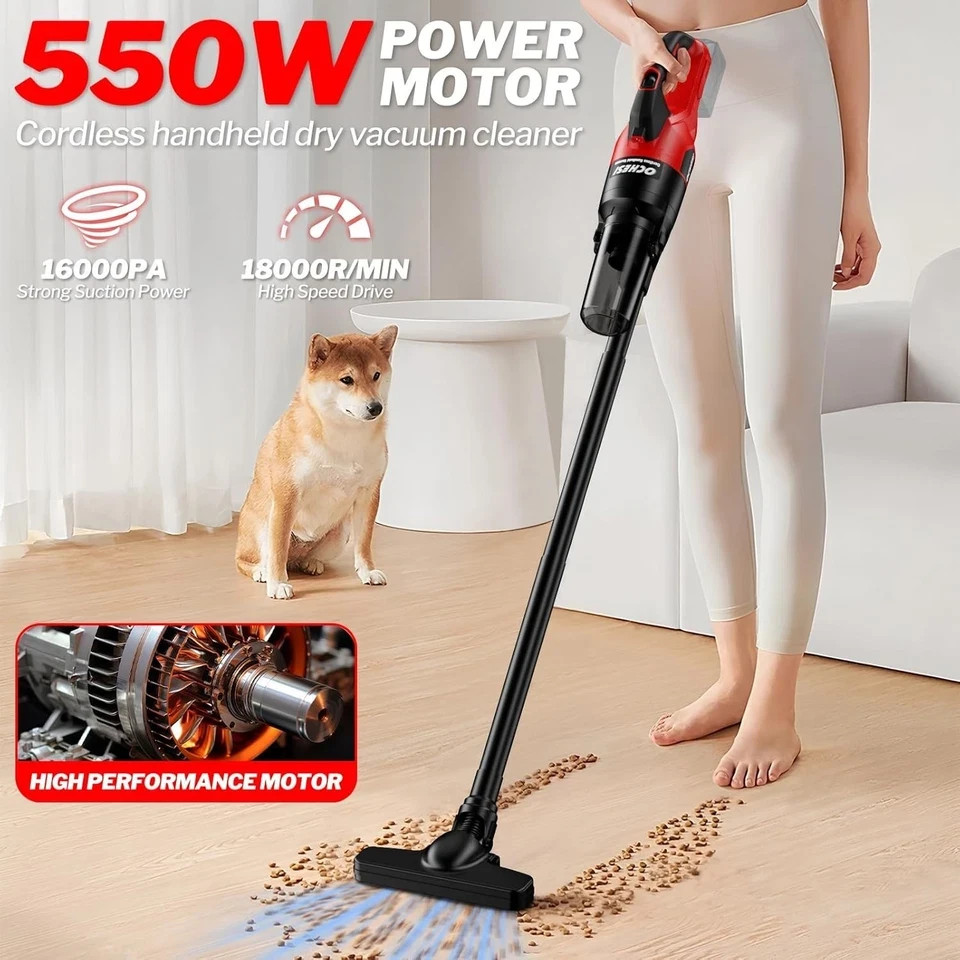 Cordless Vacuum for Milwaukee M18 Battery, 5 in 1 Handheld Electric Vacuum Cl... gallery