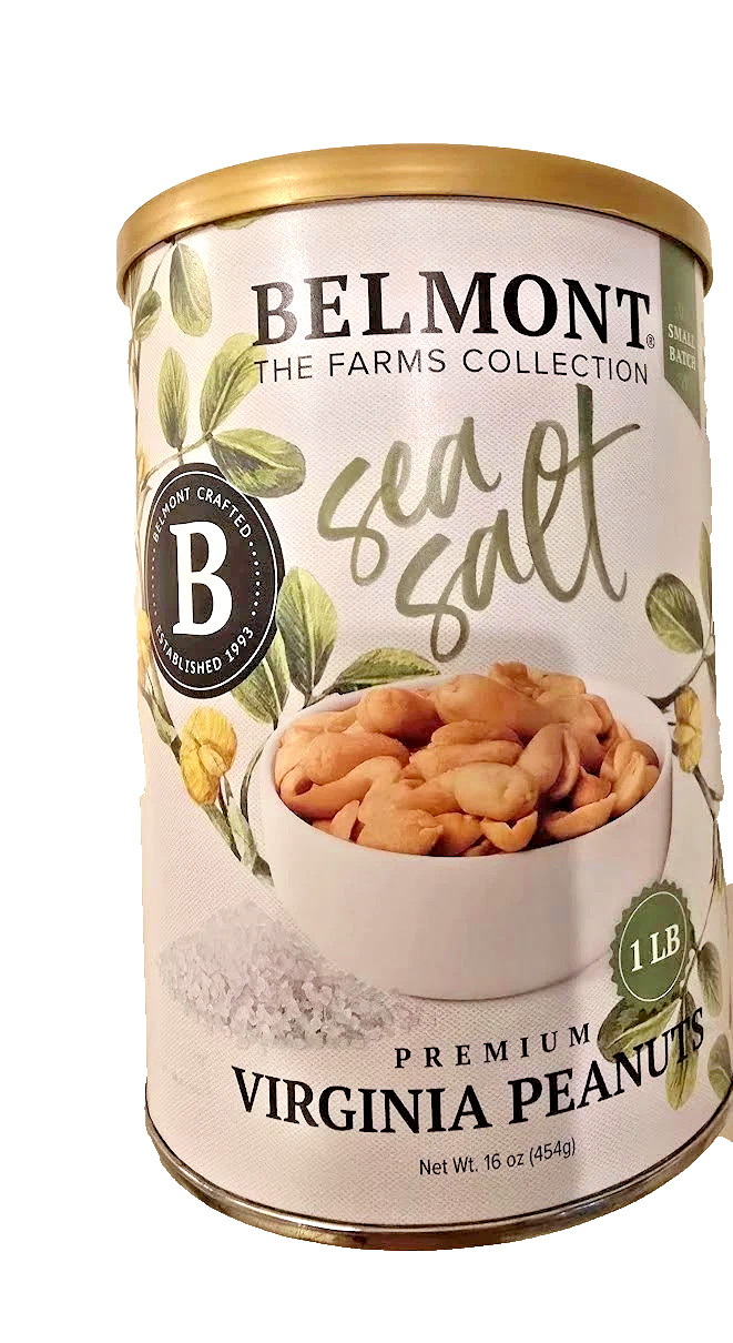 (1 box) Belmont Virginia Peanuts Premium Sea Salt Delicious 16 0z / 04/30/2027 gallery
