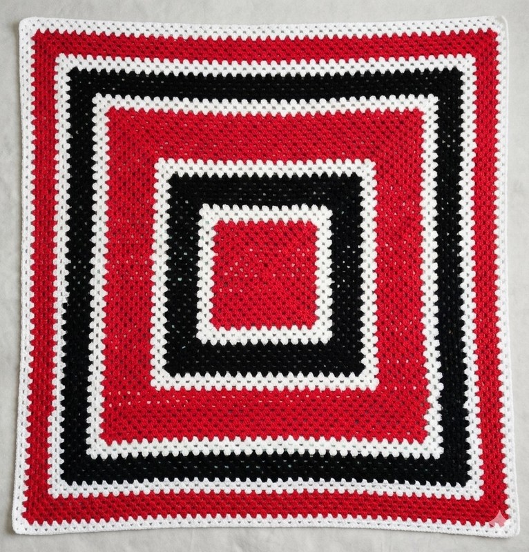 Stranger Things Afghan Blanket Mike Wheeler Basement Replica Crochet 60x60 Inch gallery