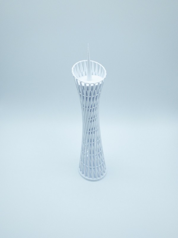 Canton Tower Model- 3D Printed gallery