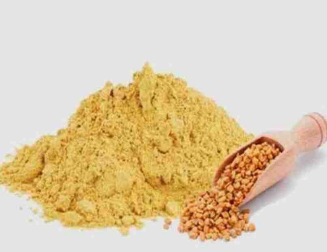 Pure Methi Dana Powder,Trigonella Foenum, Fenugreek seeds powder,Graecum, Organi gallery