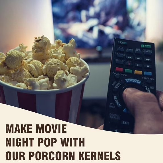 8 lb Extra Large Mushroom Popcorn Kernels gallery