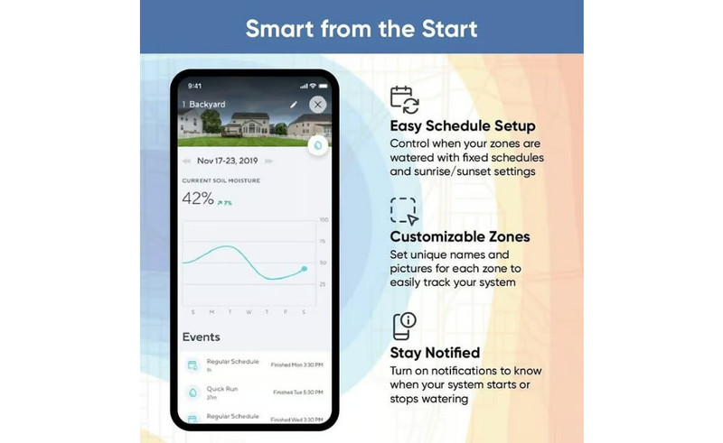 Wyze 8-Zone Smart Sprinkler Controller App Control Wi-Fi/Bluetooth WSPRK1 gallery