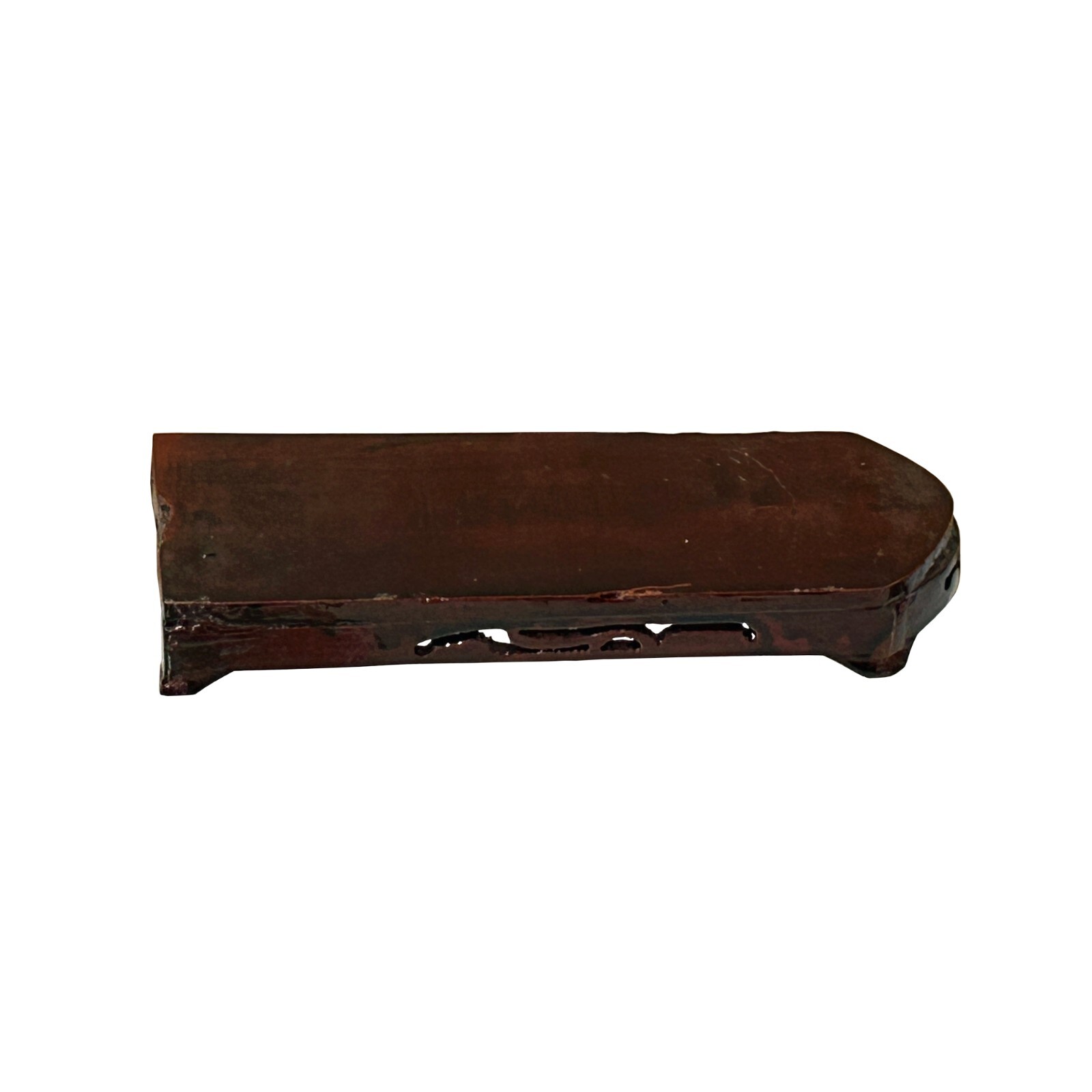 6.5" Medium Brown Wood Rectangular Shape Display Stand Riser Easel ws4110 gallery