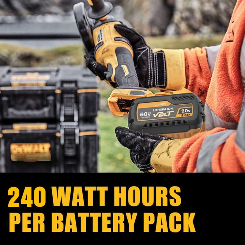 For DEWALT DCB609 20V/60V Max Flexvolt 12.0AH Battery Lithium-Ion DCB612 DCB606 gallery