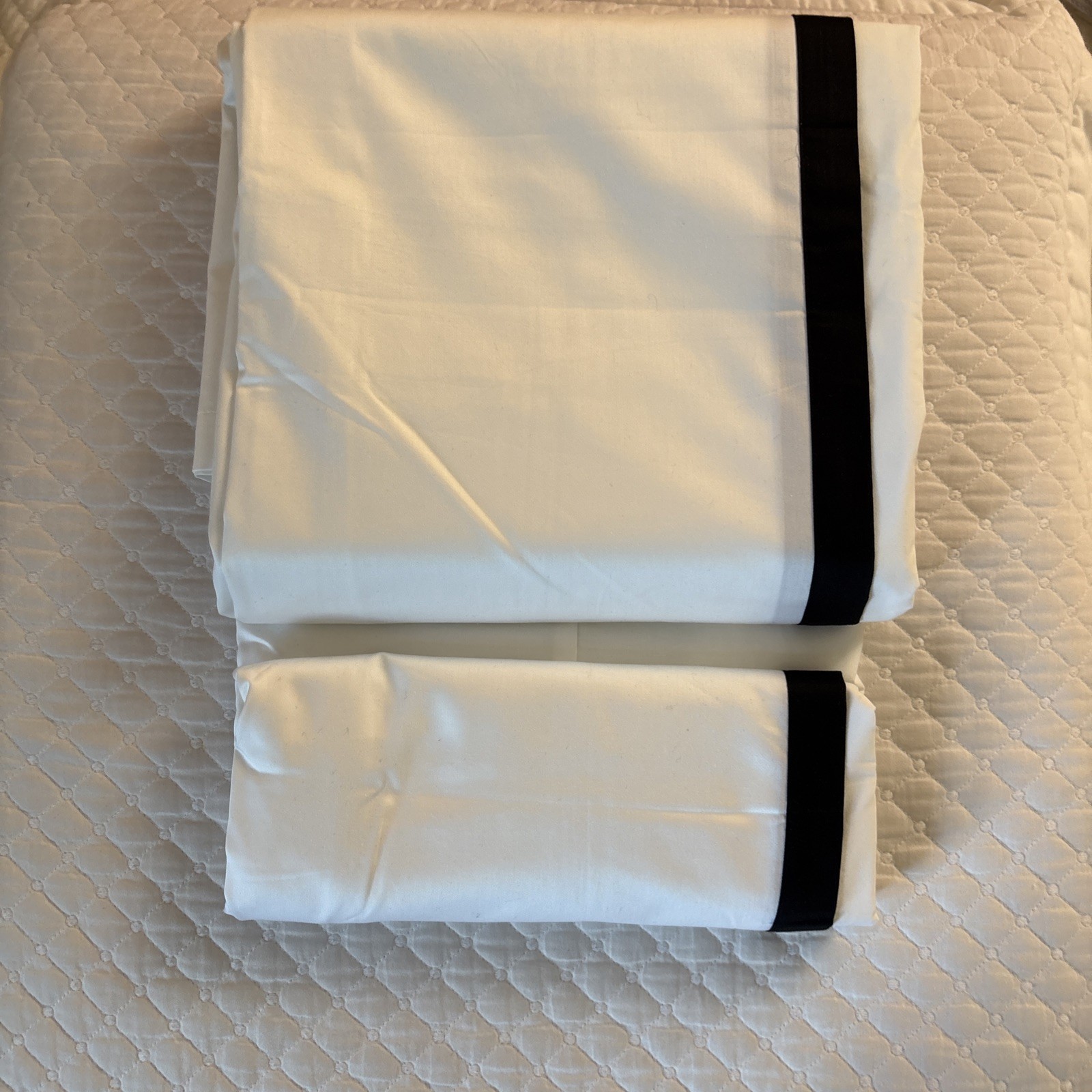 Hotel Collection King Bedskirt 100% Pima Cotton Platform Cotton Blend New Other gallery
