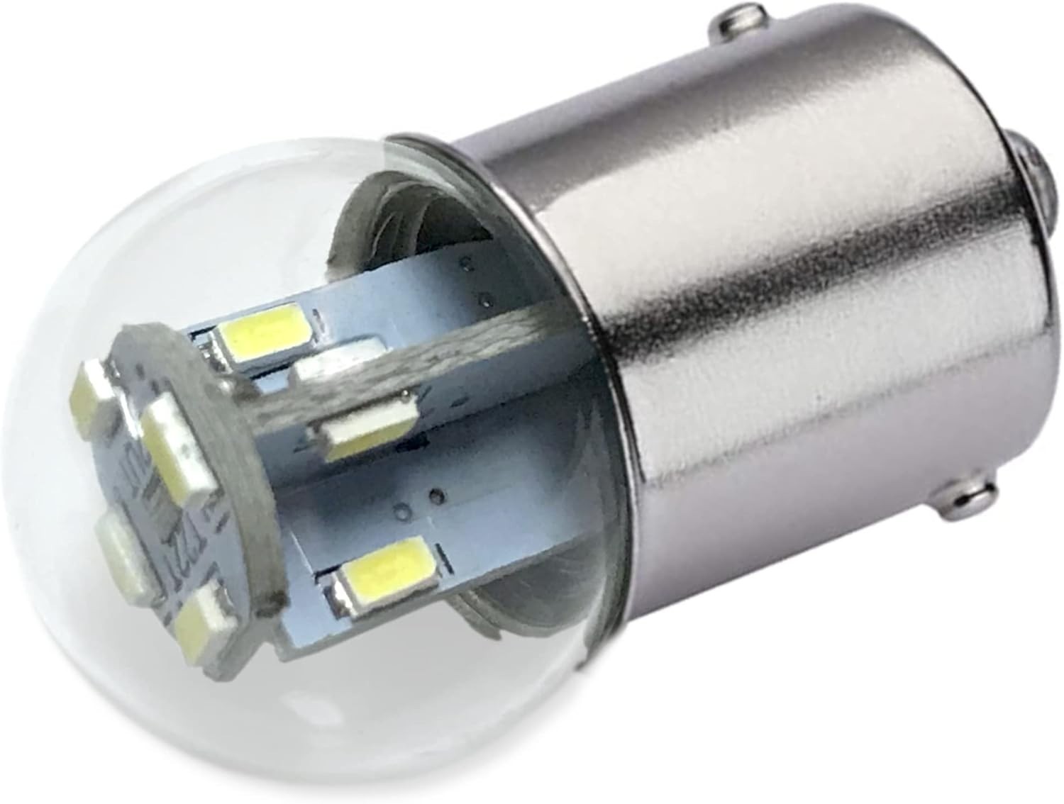 Dimmable Miniature LED Replacement Bulb for 12/14VDC | 110 Lumens Bright White gallery