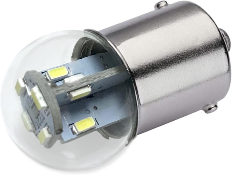 Dimmable Miniature LED Replacement Bulb for 12/14VDC | 110 Lumens Bright White gallery