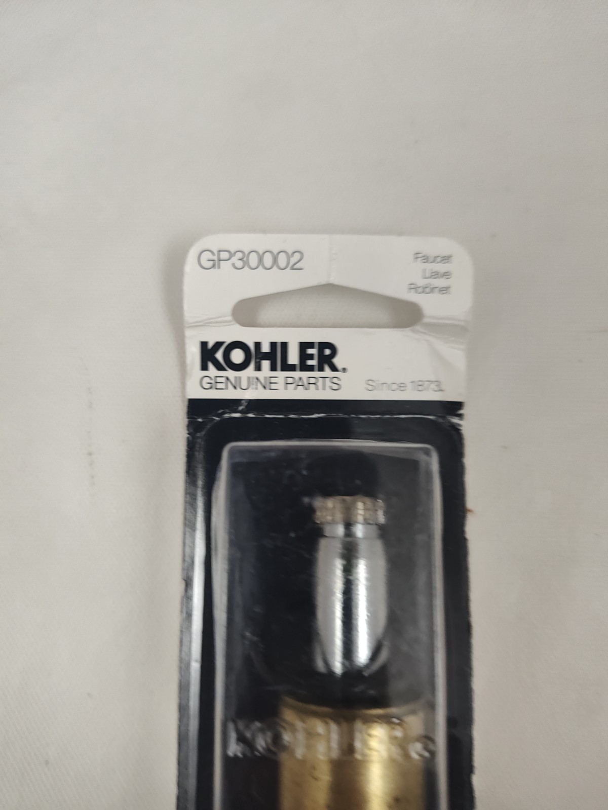Kohler GP30002 Hot Stem Valvet Assembly Clockwise Brass Valve & Plastic Plunger gallery