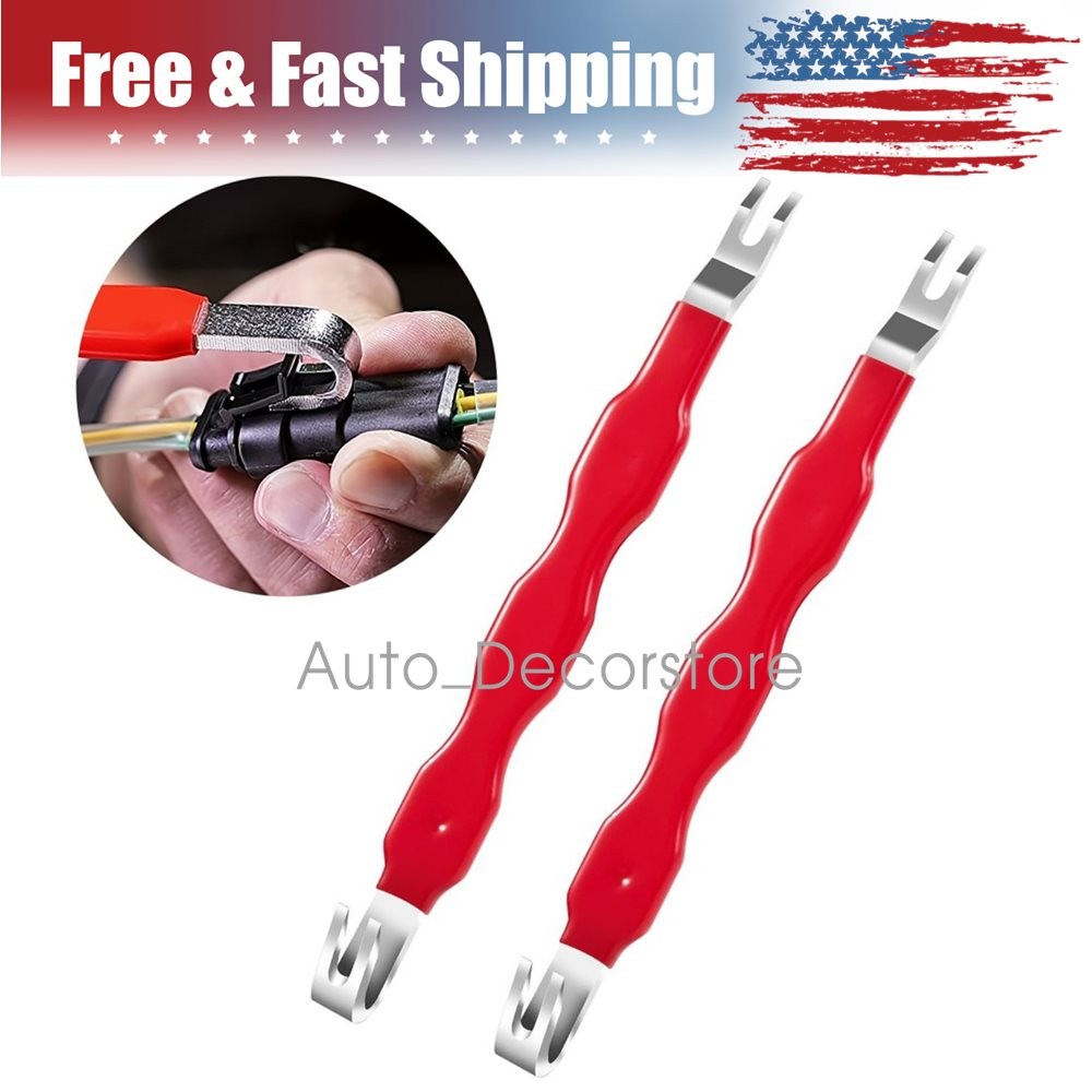 2Pcs Universal Automotive Electrical Terminal Connector Separator & Removal Tool gallery