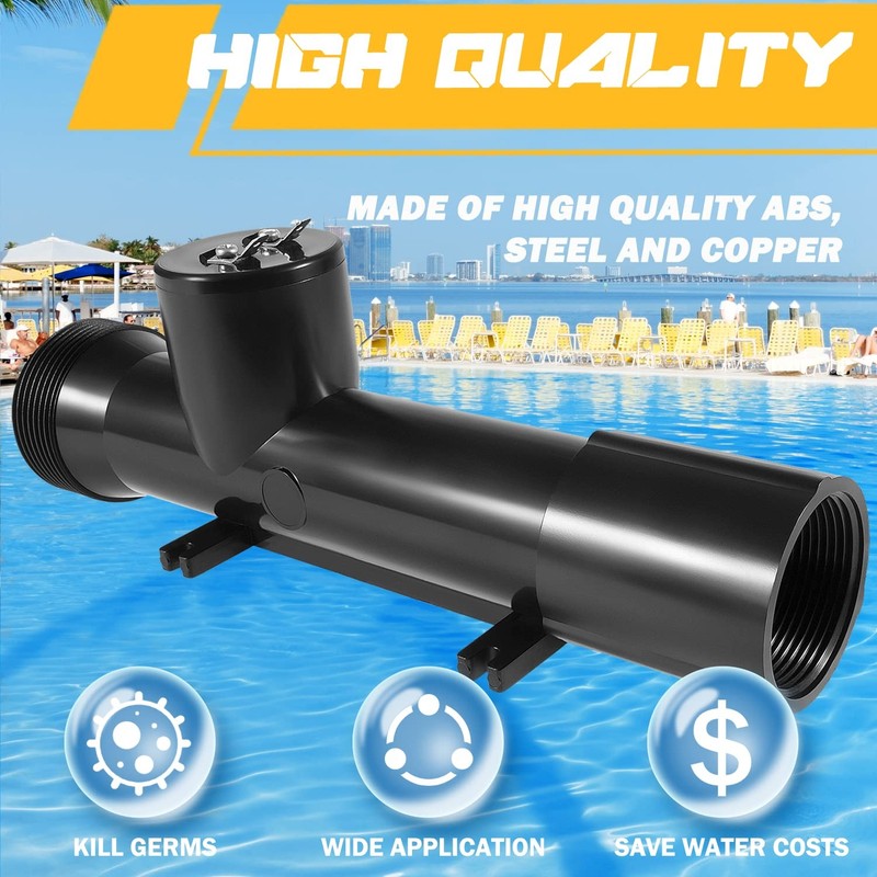 4CH4002-R Swimming Pool Ionizer Replacement Chamber for Hybrid Pool Treatment gallery