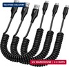 USB A to USB C Cable Fast Charging 6FT/3Pack for iPhone 17e/17/Air/17 Pro/17 Pro gallery