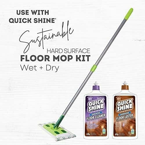 Quick Shine 2 Pack Smart Combo- Includes 1 Hardwood Floor Cleaner 27 FL oz gallery