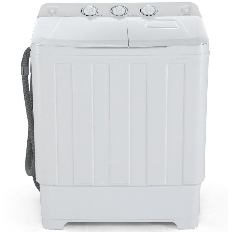 Portable Washing Machine 30Lbs Capacity 2 In 1 Compact Twin Tub Laundry for Home gallery