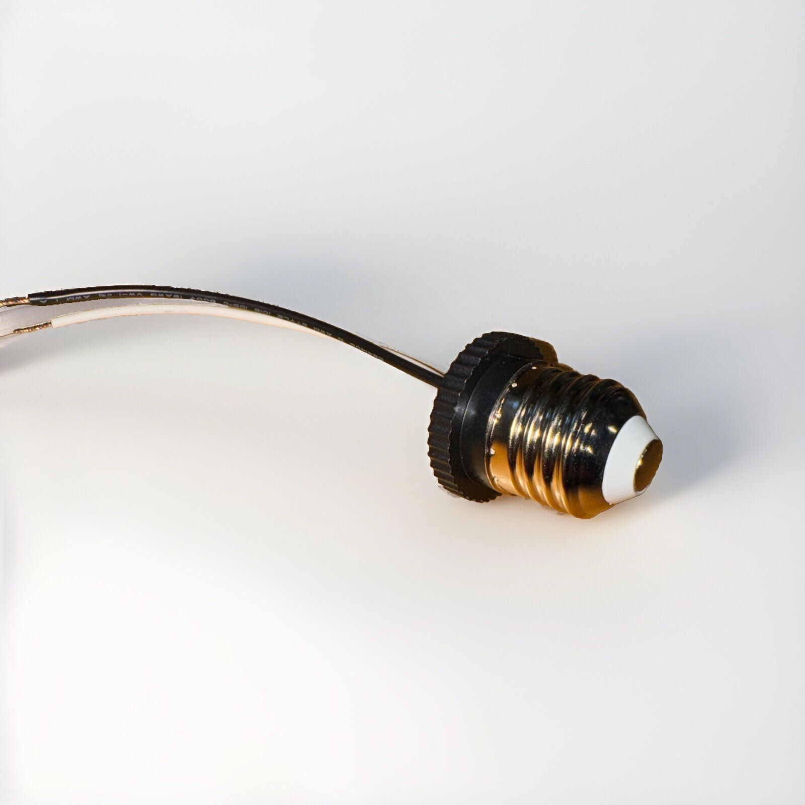 E26 Medium Socket Adapters, Male Screw In Light Bulb Pigtail For LED (1 socket) gallery