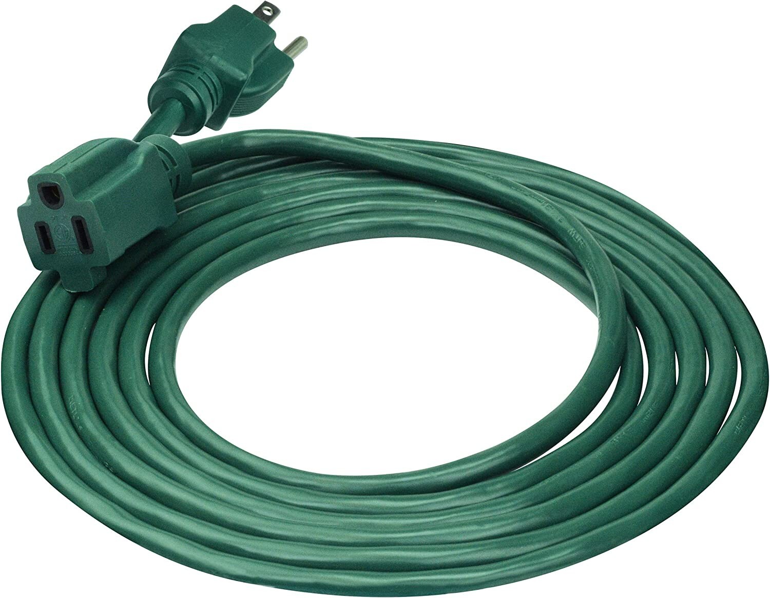 CP 9 ft Lawn & Garden Outdoor Extension Cord 16/3 SJTW, Green, CP10196 gallery