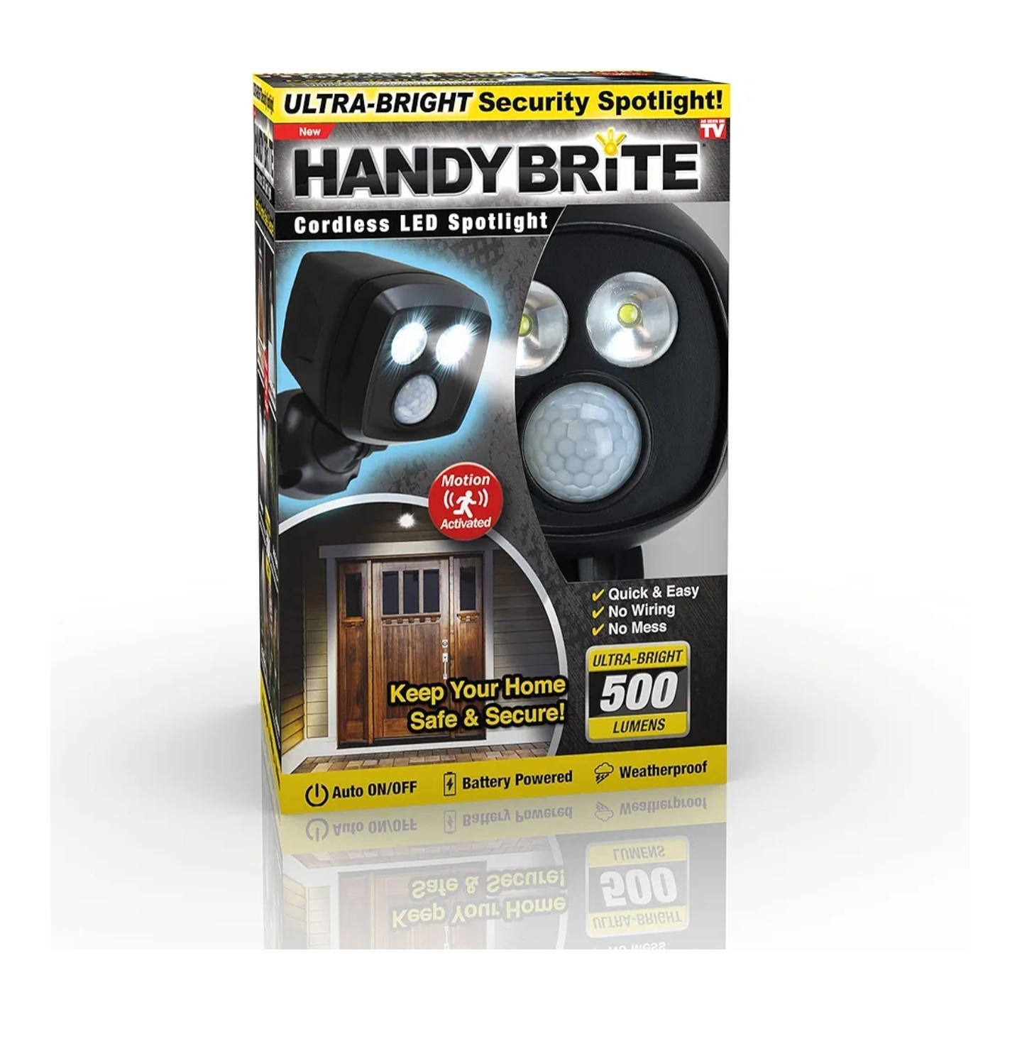 Ontel Handy Brite Ultra-Bright Cordless LED Security Spotlight New gallery