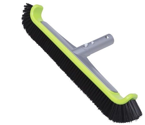 Pool Brush Head 17.5" Heavy Duty Curved Edge for Swimming Pool Walls Floor Tile gallery