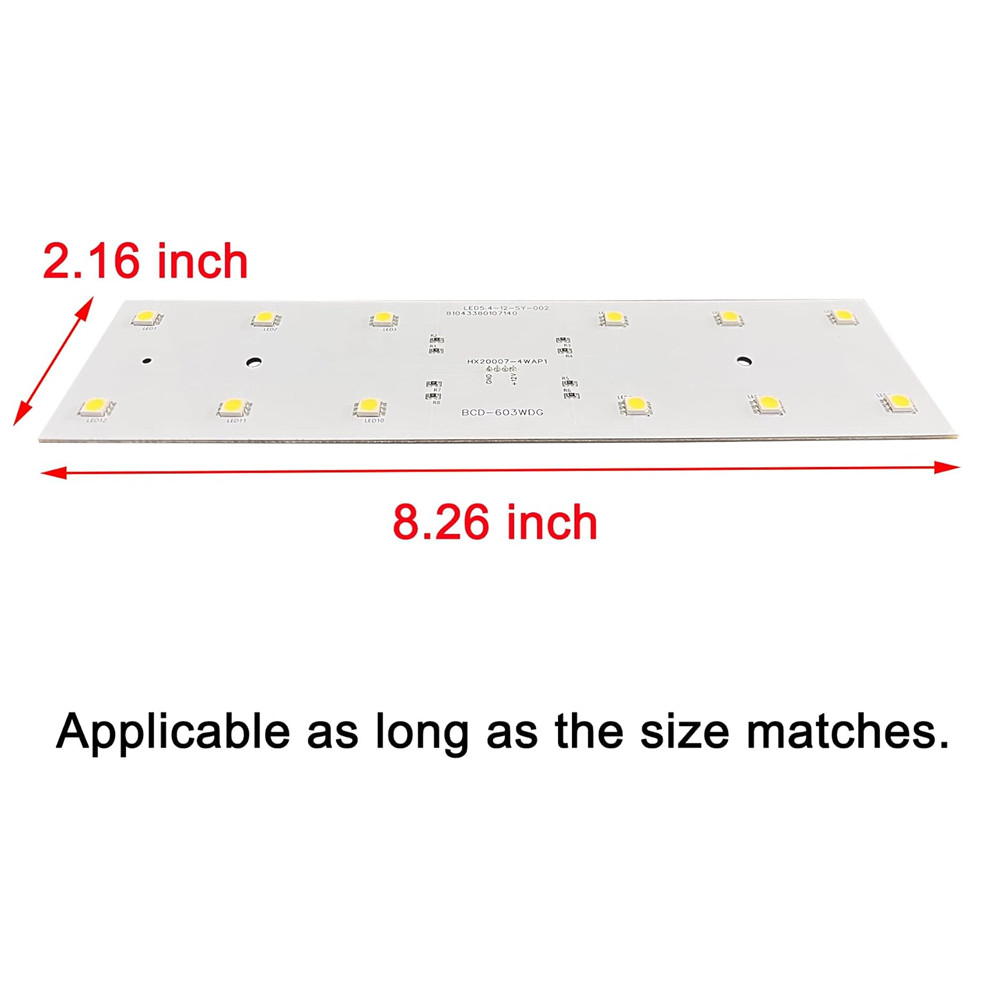 BCD-603WDG Refrigerator Led Light Strip Accessories 1PCS gallery