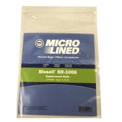 Bissell Replacement Vacuum Belts Styles 7, 9, 10, 12 by DVC 2 Pack