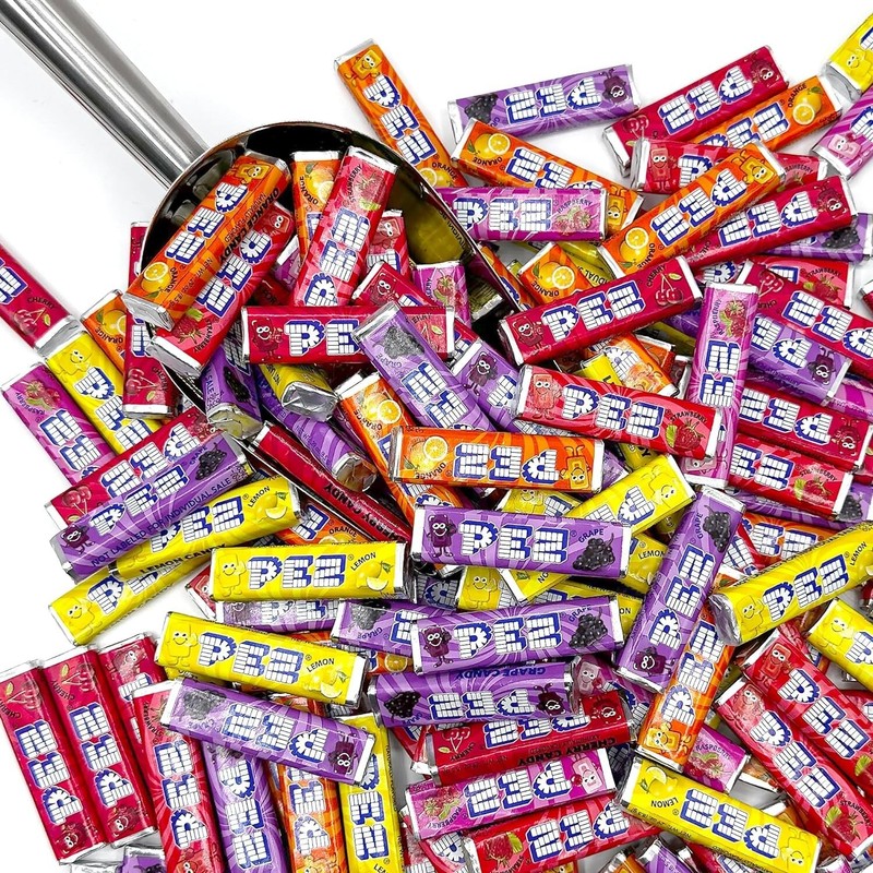 PEZ Candy Refills, 6 Assorted Fruit Flavors, Bulk & Delicious Candy (5 Pounds) gallery