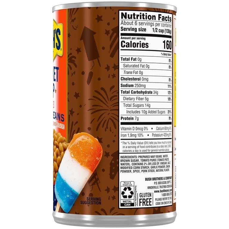 Bush's Baked Beans Rocket Pop Flavored, Limited Edition, 28 oz gallery