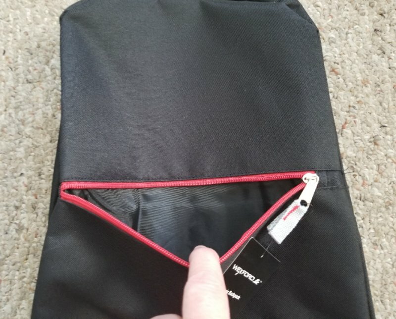 NWT Red and Black WEXFORD Basic Backpack Padded Straps 2