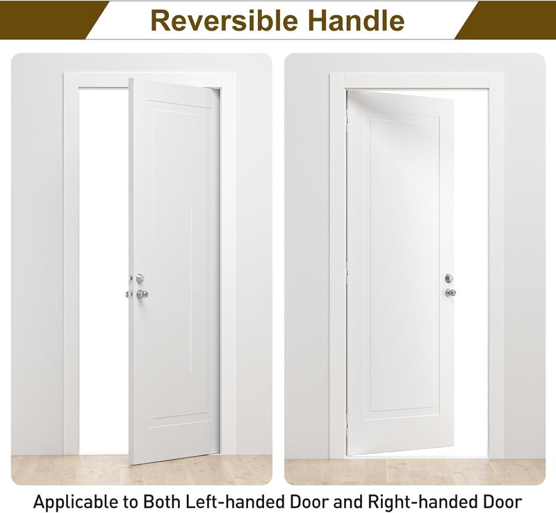 Keyed Alike Deadbolt & Door Knob Set Exterior Single Cylinder Lock Combo gallery