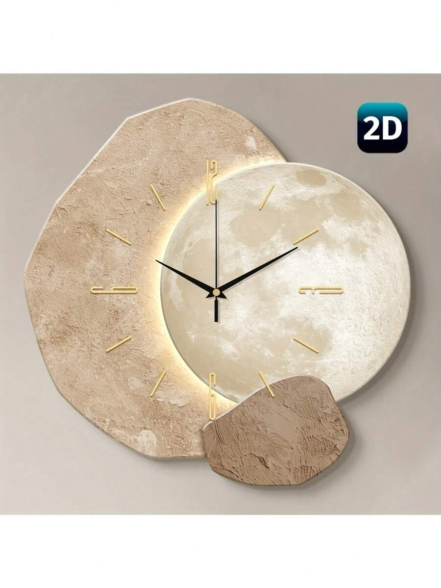 Modern Minimalist Wall Clock, Silent High-End Decorative Clock, Super Quiet gallery
