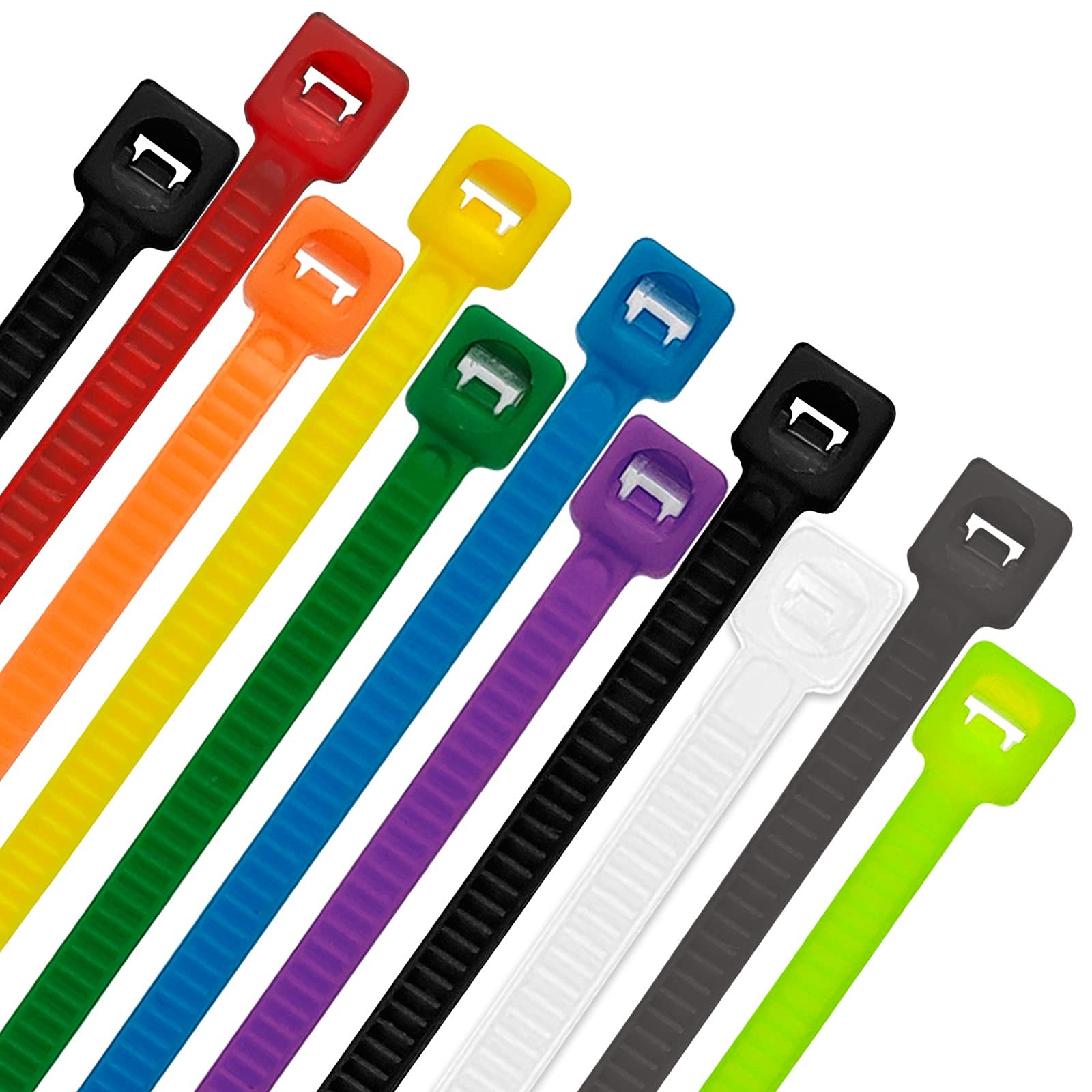 8inch1000Pcs, Red, Orange, Yellow, Green, Blue, Purple, Black, White, Gray,... gallery