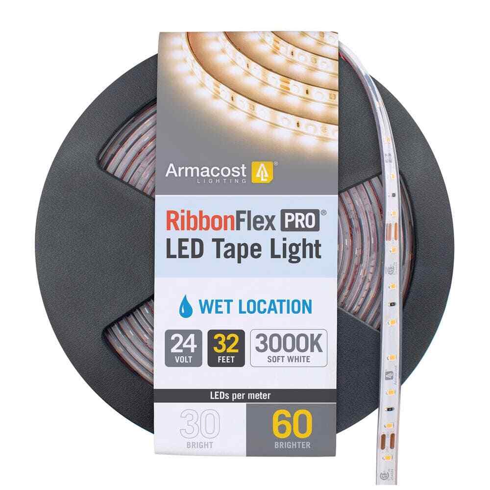 Armacost Lighting RibbonFlex Pro 32 ft. 24-Volt White Outdoor LED Tape Light gallery