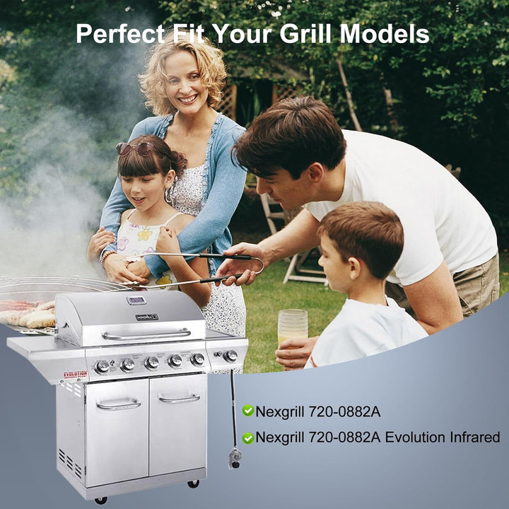 Grill Replacement Parts for Nexgrill 720-0882A Evolution Infrared plus 5-Burner, gallery