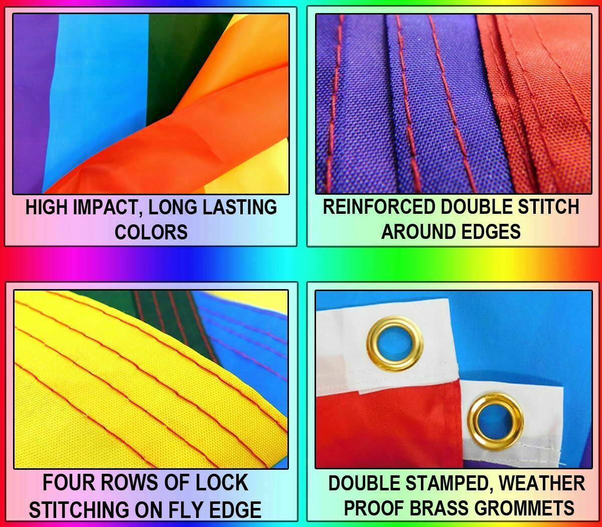 Solid Color Flags 2x3ft Blank Flags Red Orange Yellow Green Blue White Black 2x3 gallery