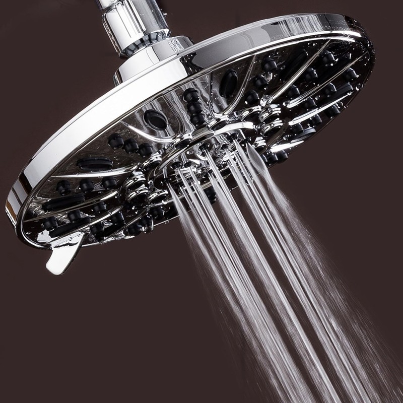 Original Modified HIGH FLOW SHOWER HEAD * 14 GPM Soft High Pressure * Acrylonitr gallery