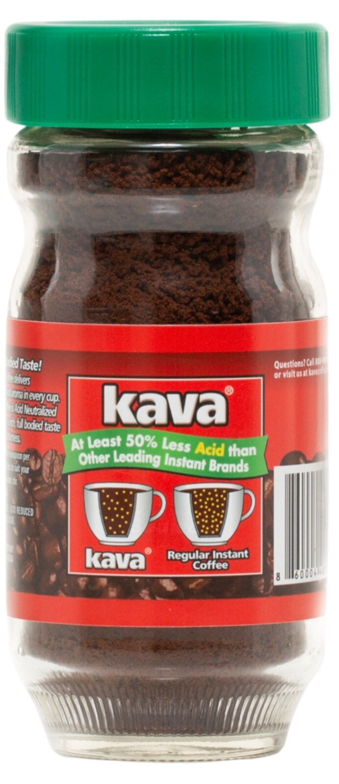 The Original Low-Acid Coffee Decaf Acid Reduced Instant Coffee, 4 Ounce Jar gallery