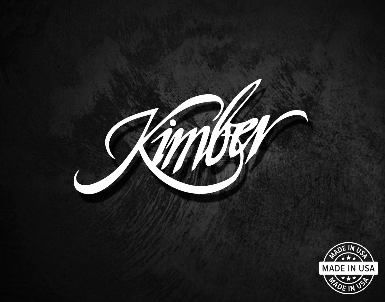 Kimber Decal, Vinyl Die Cut Window Sticker, 100% Made In USA gallery