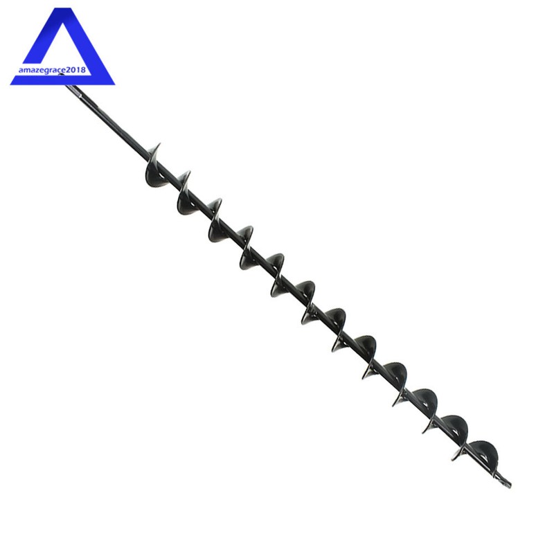 Rust-Proof Auger Drill Bit 1.75" × 24" Garden Plant Flower Rapid Planter Spiral gallery